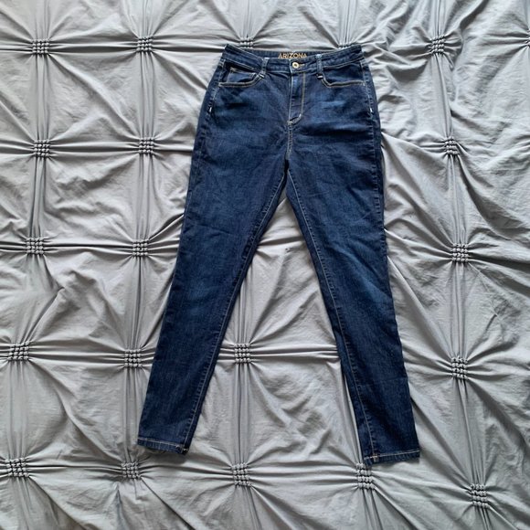 Dark Blue Skinny Jeans - Picture 2 of 3